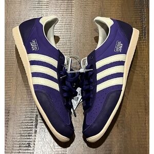 Adidas‎ Japan Women Purple Cream Stripes Casual Sneakers Shoes Size 9